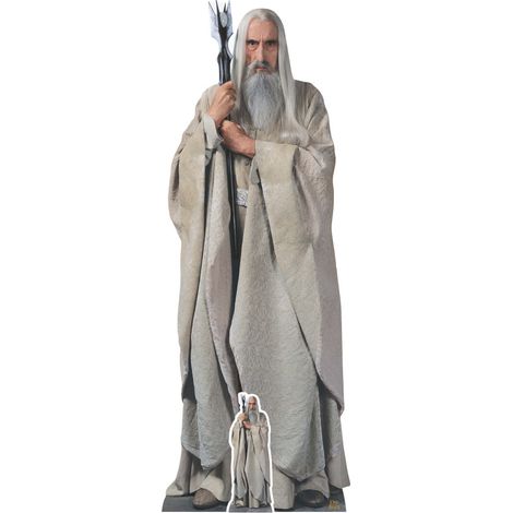 Figurine en carton  Saroumane - Le Seigneur des Anneaux - 193 cm (1/5)