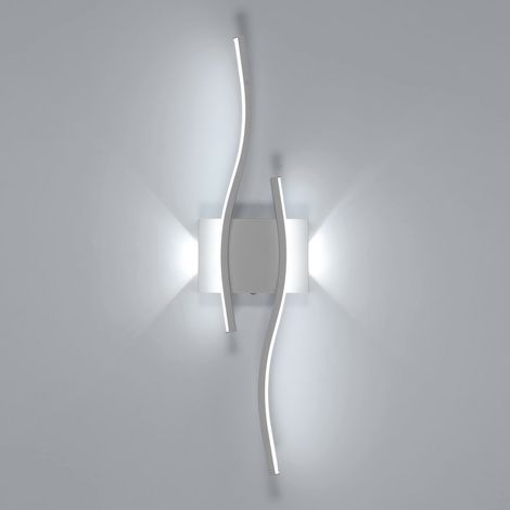 Applique murale design aluminium blanc 59cm 20W 6500K lumière froide IR80 - Luminaire moderne (1/5)