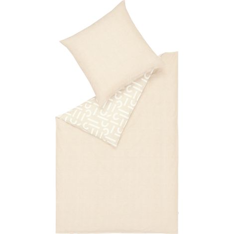 ESPRIT Biancheria da letto invernale FLANELL - 1 pezzo 135x200 cm, beige