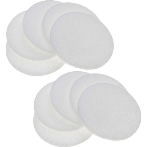 vhbw Set 10x motor filter compatible with Kärcher T7/1ecoefficiency, T 7/1 Professional Vacuum Cleaner