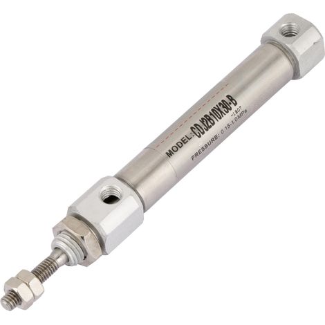 Cylindre pneumatique double effet en acier inoxydable CDJ2B10-30B, diamètre 10 mm, course 30 mm (1/5)