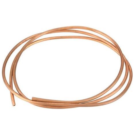 2M T2 Tuyau de Cuivre Souple Tube de Cuivre pour Tuyauterie de Réfrigération OD 6mm ID 4mm Épaisseur 1mm pour Réfrigération (OD 6mm, ID 4mm) (1/5)