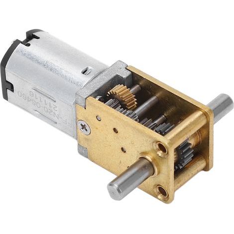 Hochdrehmomentstarker Schneckengetriebemotor, 12 V DC, 200 U/min für Maschinen. (1/5)