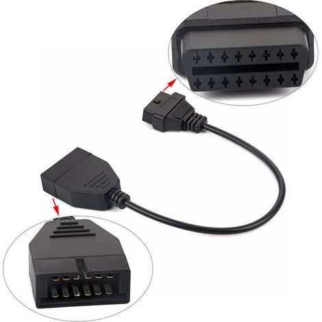 GM OBD1 12-Pin to OBD2 16-Pin Diagnostic Tool Adapter Cable (1/4)