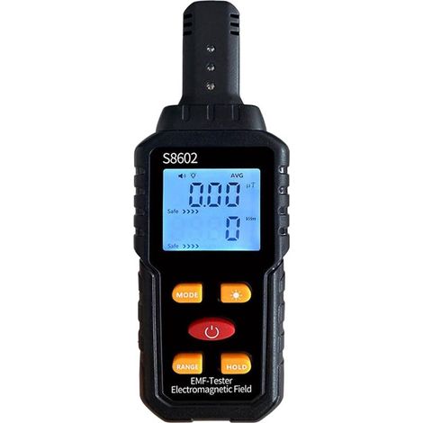 Compteur Geiger Détecteur de rayonnement multinucléaire bêta-gamma X avec écran LCD, dosimètre portable rechargeable (1/4)