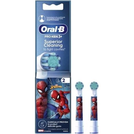 Oral-B Kids Spiderman EB10-2 Aufsteckbürsten 2er