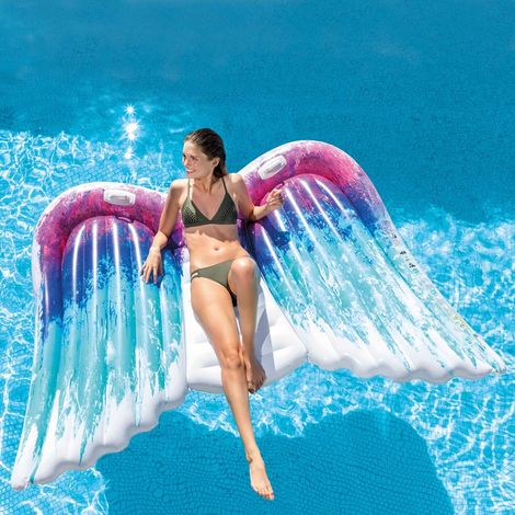 Schwimmender Engel Float aufblasbare Matratze 251x160 cm - Intex Angel 58786 NP