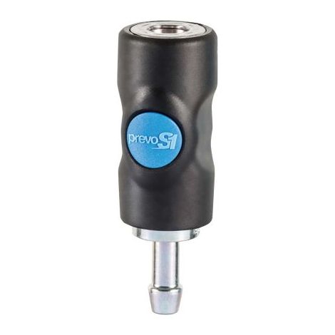 Raccord rapide de sécurité PREVOST, Tuyau cannelé 6mm ISO B6 en Corps Composite ( Prix pour 1 ) (1/2)
