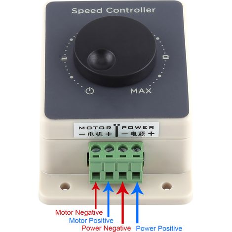 20A DC10-60V PWM-Motorsteuerung mit wasserdichtem Gehäuse (1/5)