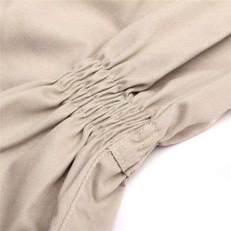 Combinaison Apiculture - Coton Naturel - Voile Escrime Amovible - Gants Inclus - Unisexe - Taille L (1/4)