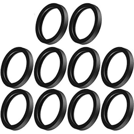 Lot de 10 joints d'étanchéité en caoutchouc résistant à l'usure pour becs verseurs de bidons d'essence, épaisseur 0,5 cm. (1/5)