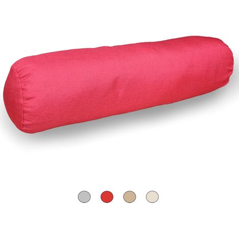 Cuscino tubolare 15x15x60 sfoderabile con imbottitura anallergica, relax, cervicale, lombare (1/3)