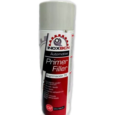 Spray pintura imprimacion acrilica para carroceria color gris 500 ml