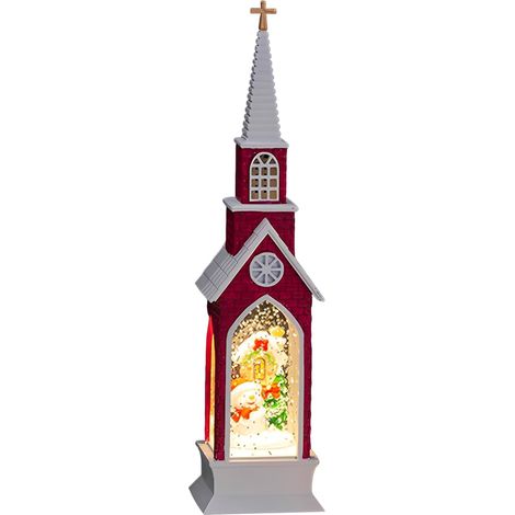 Veilleuse LED en forme de maison en forme de sapin de Noël, Père Noël, bonhomme de neige, lampe décorative pour la maison, la cuisine, la chambre à coucher, la table, la chambre d'enfant, les (1/5)