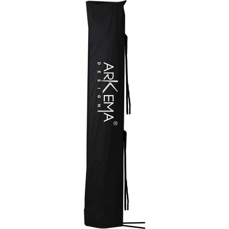 Sacco fodera impermeabile per docce da esterno in pvc arkema d170 nero (1/3)