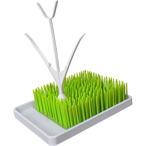 Égouttoir à biberons vert pour un effet pelouse à grande échelle (1/4)