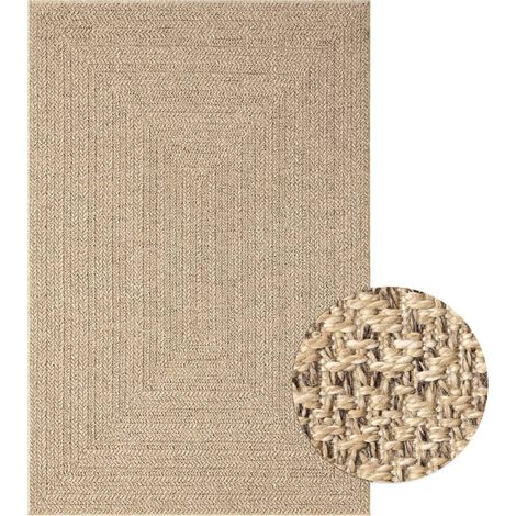 Tapis 140x200 aspect jute intérieur et extérieur (1/5)