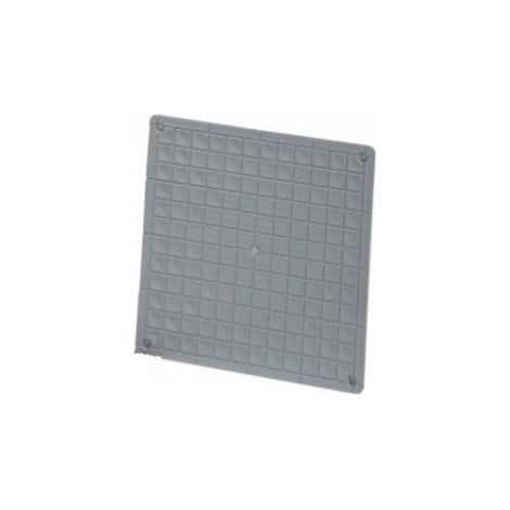 Couvercle hermétique 400x400 mm – Étanche pour regards carrés – Kit de joints et vis inclus – Accessoire pour goulotte électrique – Dakota