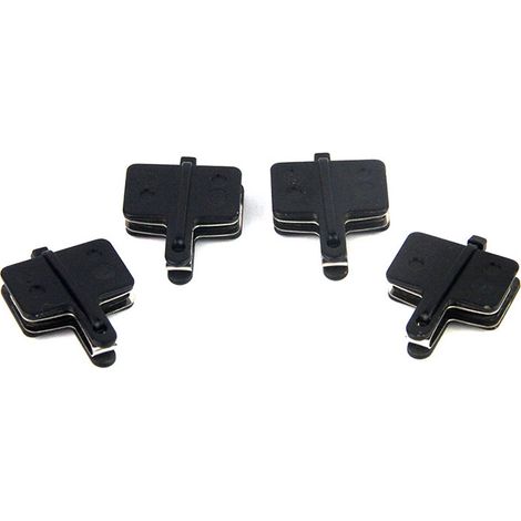 4 plaquettes de frein à disque Shimano B01S pour VTT, avec ressort, NVP‑12 (1/2)