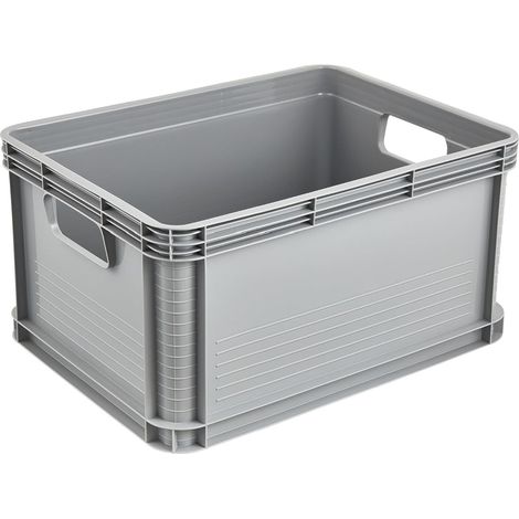 KEEEPER Transportbox Robert Nordic grau, 20 Ltr, 40x30x22cm, Tragkraft bis 30 Kg (1/5)