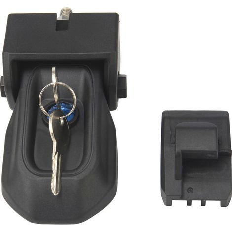 Loquet de verrouillage de capot avec boutons Kit de verrouillage de capot antivol pour Jeep Wrangler JL 2018 2019 2020 (1/5)