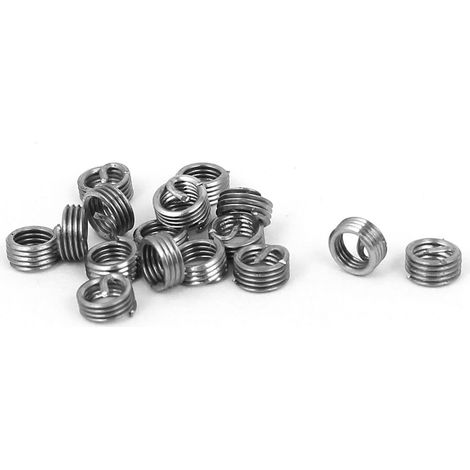 M3x0.5x1D hélicoptère-l Typ Freilaufdrahtgewinde-Reparatureinsatz 15st (d32b2cc183c310443f72e47fef45