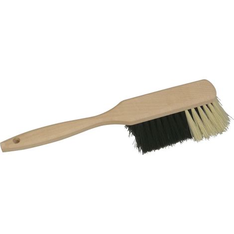 Scopa a mano masta 350 mm legno setole miste