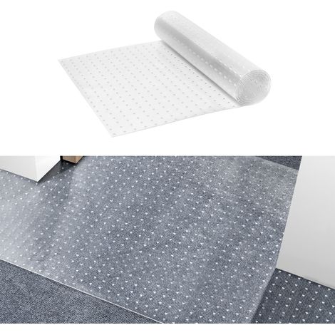 VEVOR Tappetino Protettivo per Animali Domestici, 61 x 183 cm PVC Antigraffio Tappeto Porta per Animali, Tappetino Antiscivolo Antigraffio, Tappo Antigraffio per Tappeti in plastica Facile Tagliare