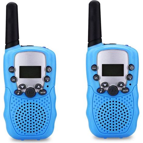 Ensemble de talkies-walkies pour enfants, radios bidirectionnelles, interphone, portée de 3 km (1/5)