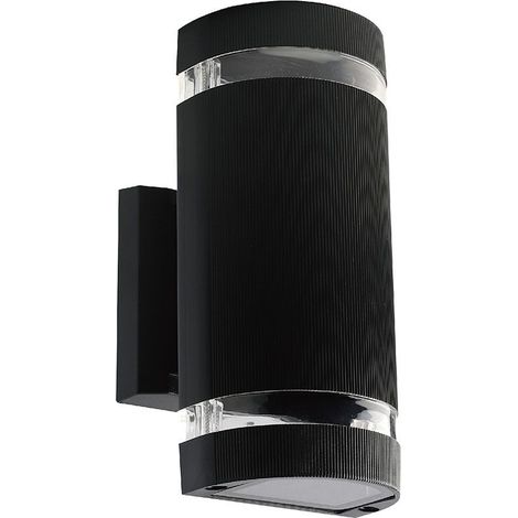 V-TAC Lampada da parete doppia Con Portalampada 2xE27 Doppio Fascio Luminoso Rotonda IP44 - 93573