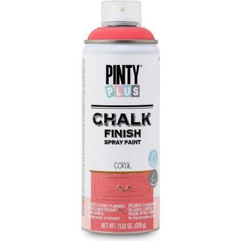 CORAL PINTURA SPRAY CHALK PAINT EFECTO TIZA NOVASOL 400 ML.