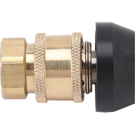 Buse de nettoyage de canalisations G1/4 en acier inoxydable durable, adaptateur fileté femelle G3/8, buse de nettoyage à haute pression pour canalisations