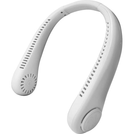 Ventilatore portatile da collo - Ricaricabile tramite USB-C, 3 velocità