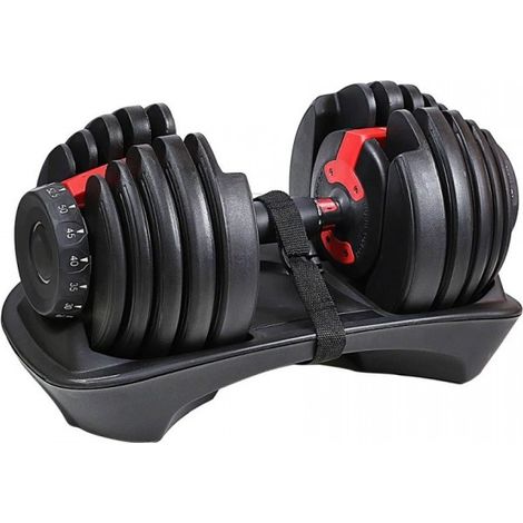 Mancuerna ajustable HMS SR52 - 2-24 kg, entrenamiento en casa