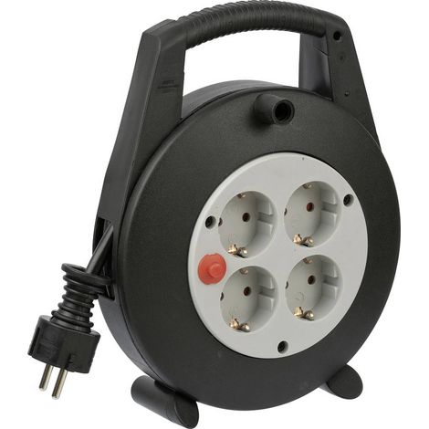 Brennenstuhl 1092200 Avvolgicavo 5.00 m Nero Spina schuko (1/5)