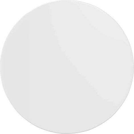 Dessus de table,Plateau de table,Dessus de bureau Blanc brillant 60 x 60 x 1.5 cm CFW77638 (1/5)