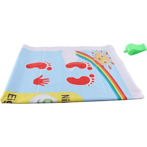 Tapis de jeu imperméable pour enfants, idéal pour 2 personnes, 2,8 x 1,2 m / 9,19 x 3,94 pi (1/5)