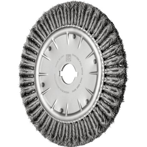 PFERD TOOLS COMBITWIST Rundbürste gezopft RBG Ø 355x20x50,8 mm Bohrung Stahl-Draht-Ø 0,50mm stationär (1/3)
