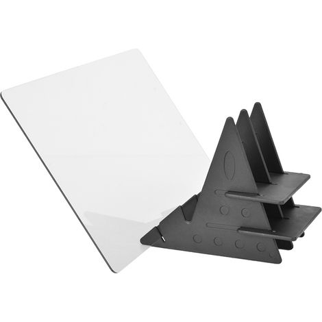 Tableau à pochoirs, boîte lumineuse, tableau à dessin, miroir de croquis, réflexion, gradation de la luminosité du téléphone (1/5)