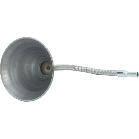 Universeller Ansaugtrichter aus Kohlenstoffstahl mit 330 mm (12,99 Zoll) langem flexiblem Schlauch für Pkw, Motorräder und Lkw (1/5)
