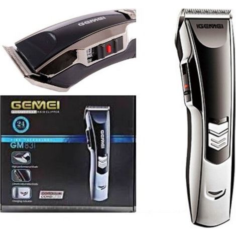 MaxTech - Taglia Capelli Regola Barba Professionale Ricaricabile Trimmer Cordless Gm-831 - (1/5)