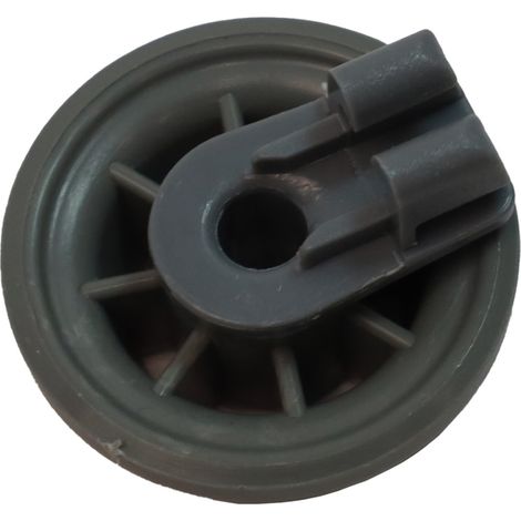 SOS Accessoire Roulette panier inférieur (x1) pour Lave-vaisselle 00611475 BAUCKNECHT, BOSCH, DYSON, ELECTROLUX, GAGGENAU, HOOVER, JUNKER, KARCHER, LG (1/4)