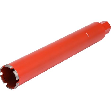 Couronne de forage diamantée, béton armé, béton, granit, 52mm, 1 1/4