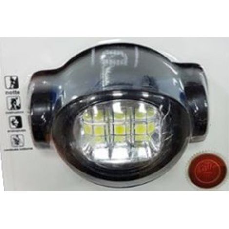 Torcia testa led faro frontale lampada luce per pesca campeggio escursionismo ad alta intensità (1/5)