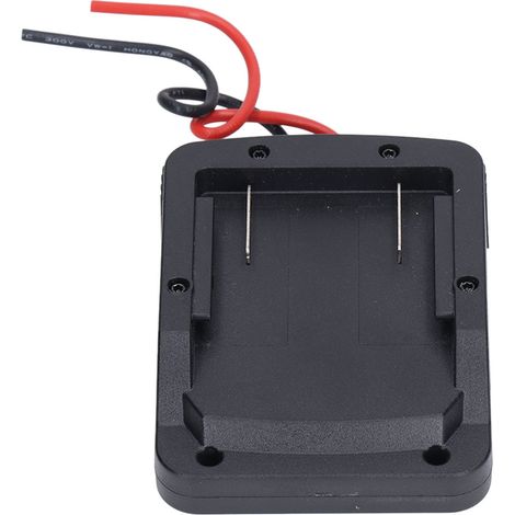 Adaptateur base batterie lithium ABS pour batteries Metabo 18V vélos électriques skateboards (1/5)