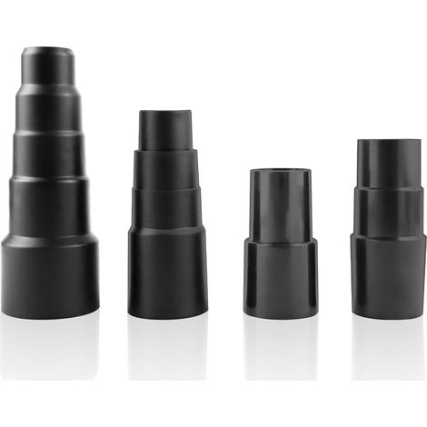 Kit de adaptadores de manguera de vacío de 4 piezas para piscinas, de 1,5 a 1,375 a 1,25 a 1,125", conectores de repuesto de 25/30/34 a 42 mm, para uso en seco y húmedo. (1/5)