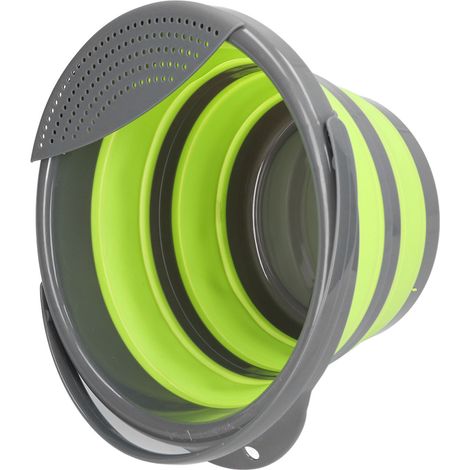 Seau pliable 5L Grande capacité Écologique Non toxique Sans odeur Multifonction