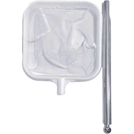 Épuisette de pêche de rangement avec poignée amovible pour usage domestique et professionnel (1/4)