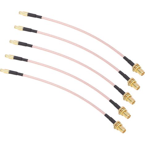 Stück HF-Koaxialkabel mit geringer Dämpfung, MCX-Stecker auf SMA-Buchse Adapterkabel TFL‑316‑10 50Ω
