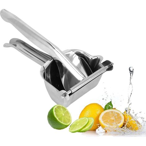 Presse agrumes presse-agrumes manuel en acier inoxydable 304 résistant aux fuites résistant à l'usure haute efficacité poignée confortable presse-agrumes accessoires de cuisine (1/5)